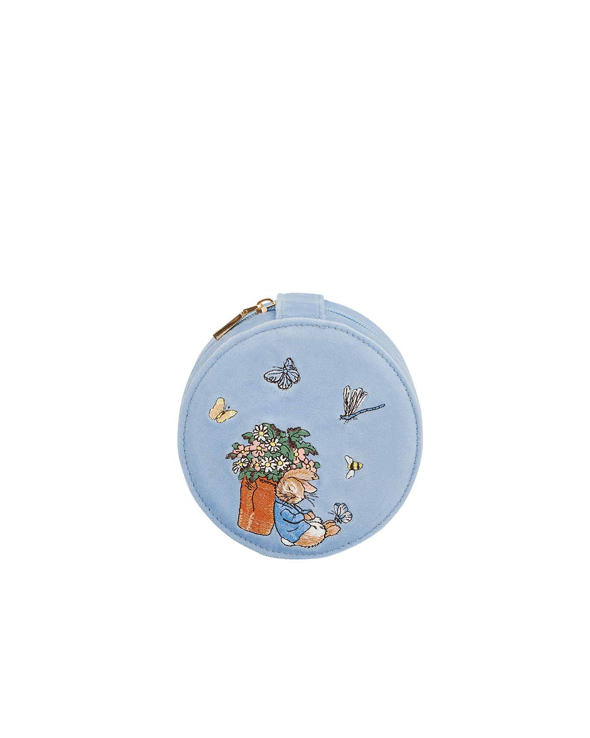 fable-england-x-peter-rabbit-schmuckk-stchen-blau-samt-rund image 1