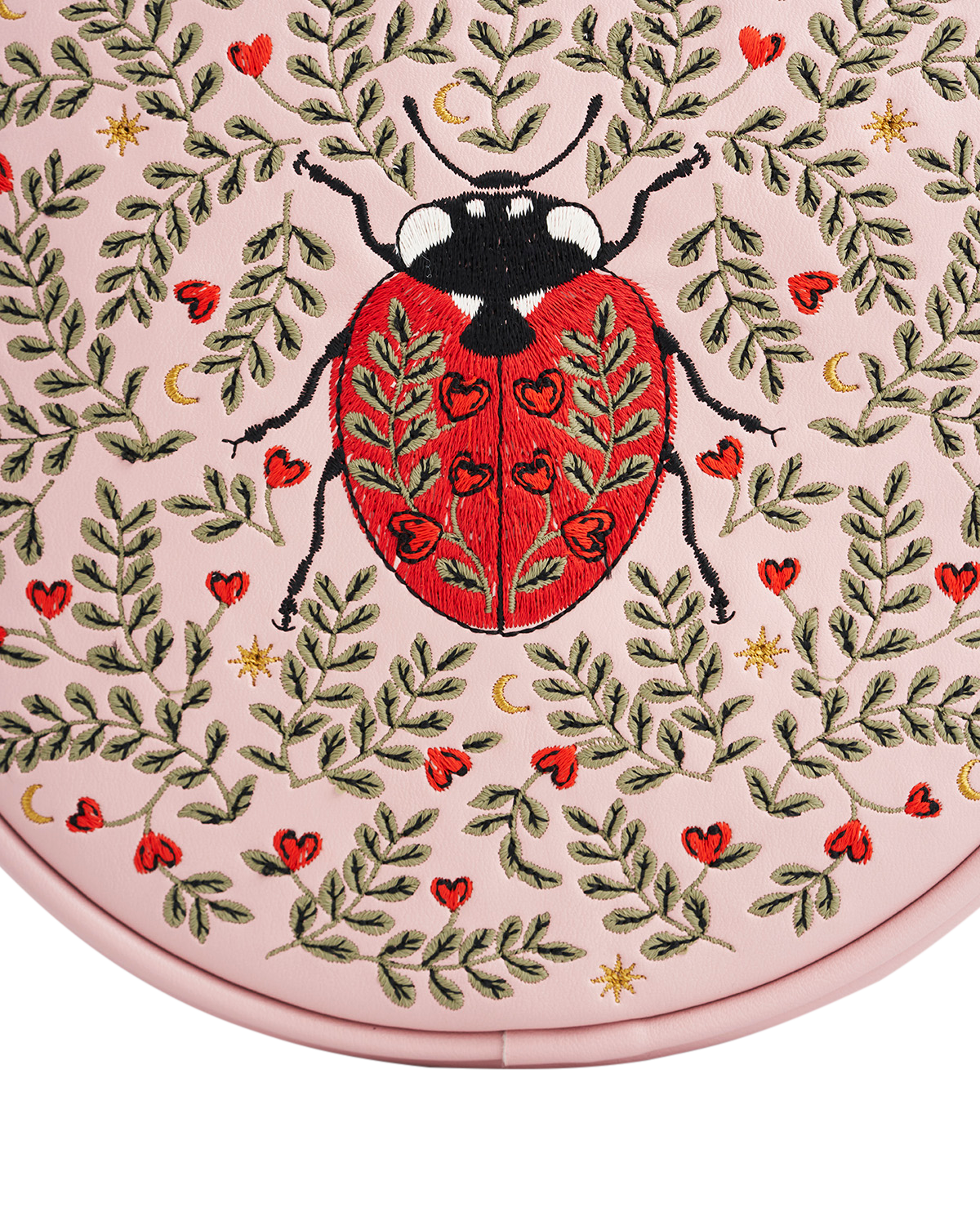 fable-england-chloe-ladybird-tasche-rosa-rund image 3