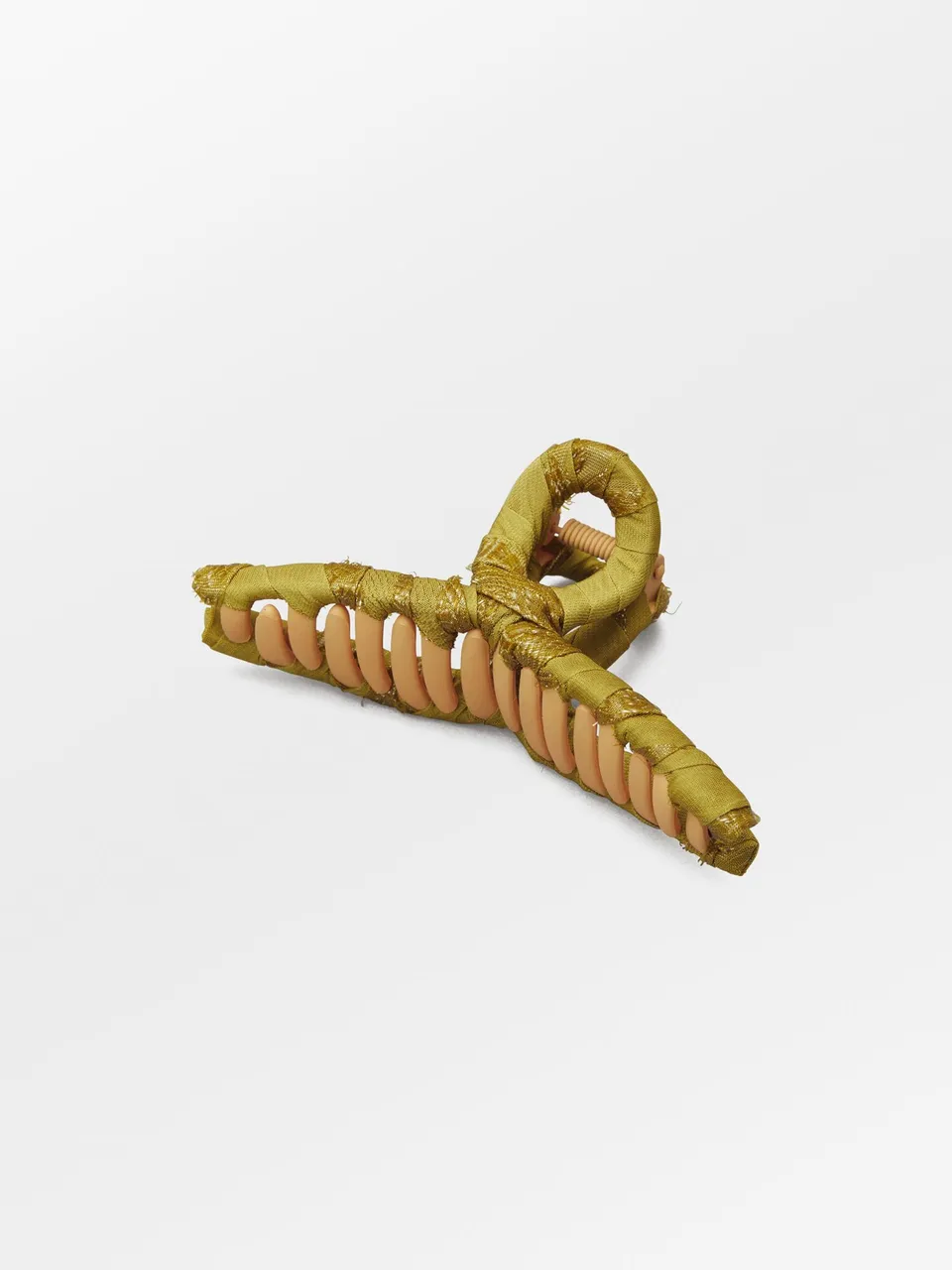 becks-ndergaard-fina-celabrina-hair-claw-olive-11-cm image 1