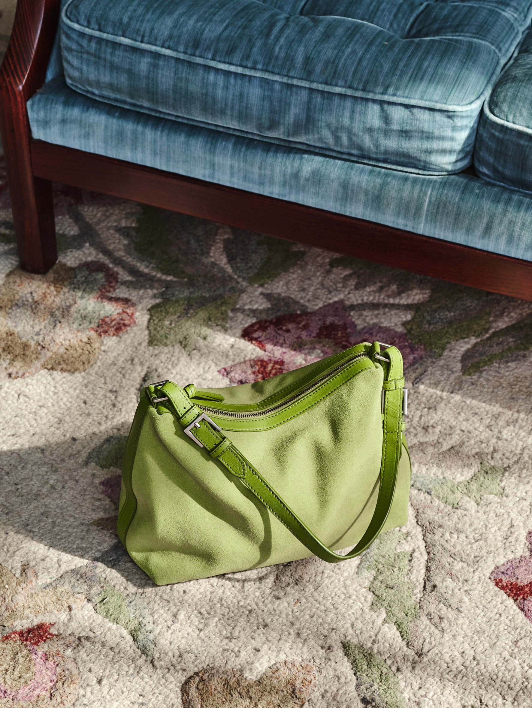 becks-ndergaard-suede-ginni-tasche-wildleder-woodbine-green-30x22 image 4