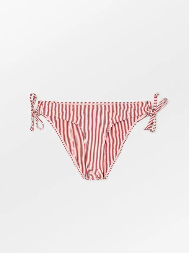 becks-ndergaard-striba-bibi-bikinihose-mineral-red-gestreift image 1