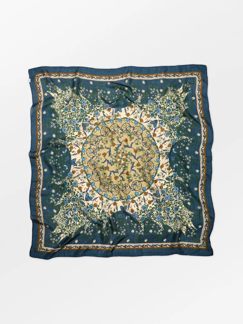 becks-ndergaard-gardenparty-taby-sia-schal-100x100-seide-gr-n image 1