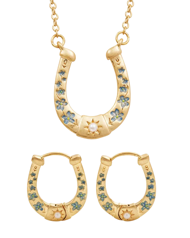 fable-england-lucky-in-love-schmuckset-gold-hufeisen-perle image 1
