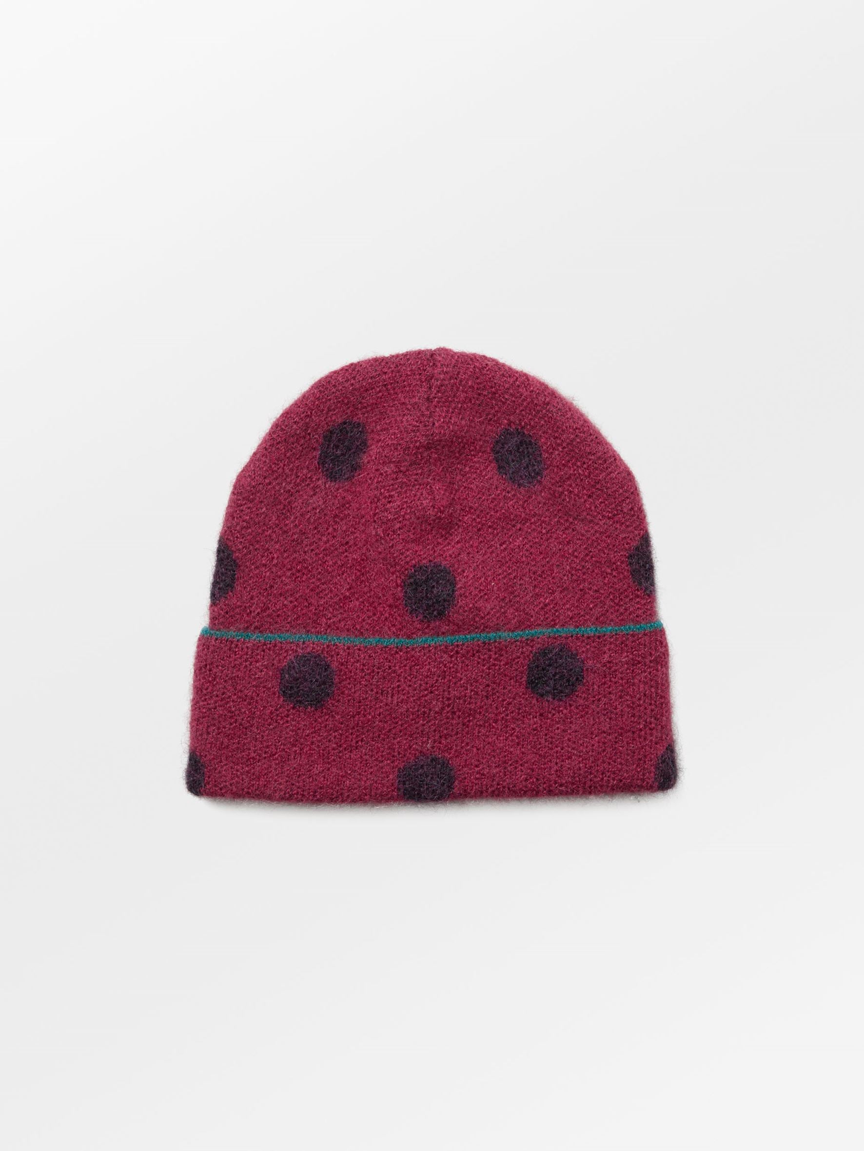 becks-ndergaard-dotia-beanie-carmine-pink-strickm-tze image 1