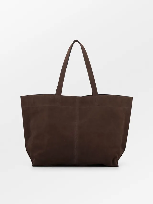 becks-ndergaard-suede-aubrey-bag-shopper-hot-fudge-brown image 1