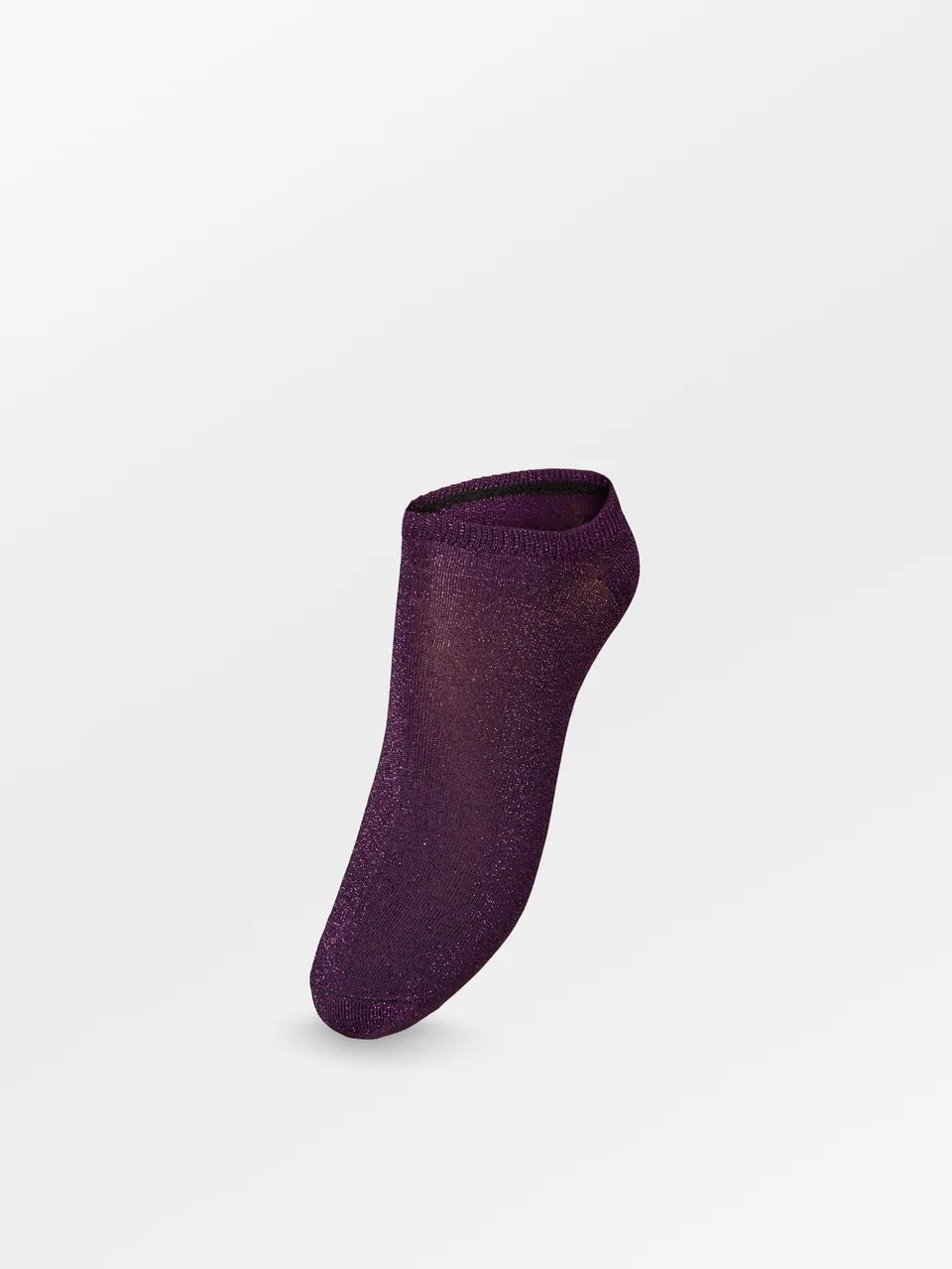 becks-ndergaard-solid-glitter-sneakie-socken-sunset-purple-37-39 image 1