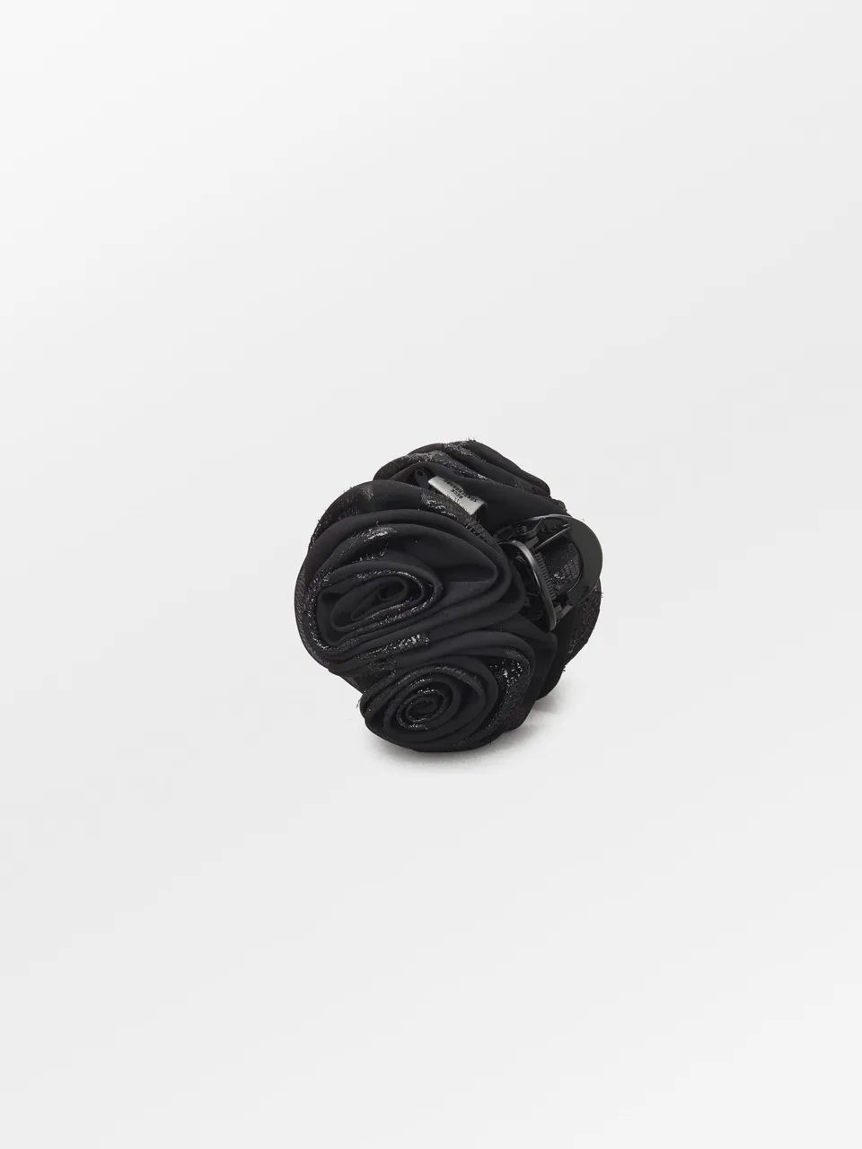 becks-ndergaard-fina-rosana-haarklammer-schwarz-rose-9-cm image 1