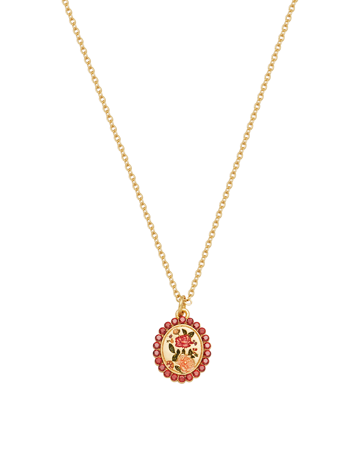 fable-england-eve-floral-halskette-gold-rosen image 4