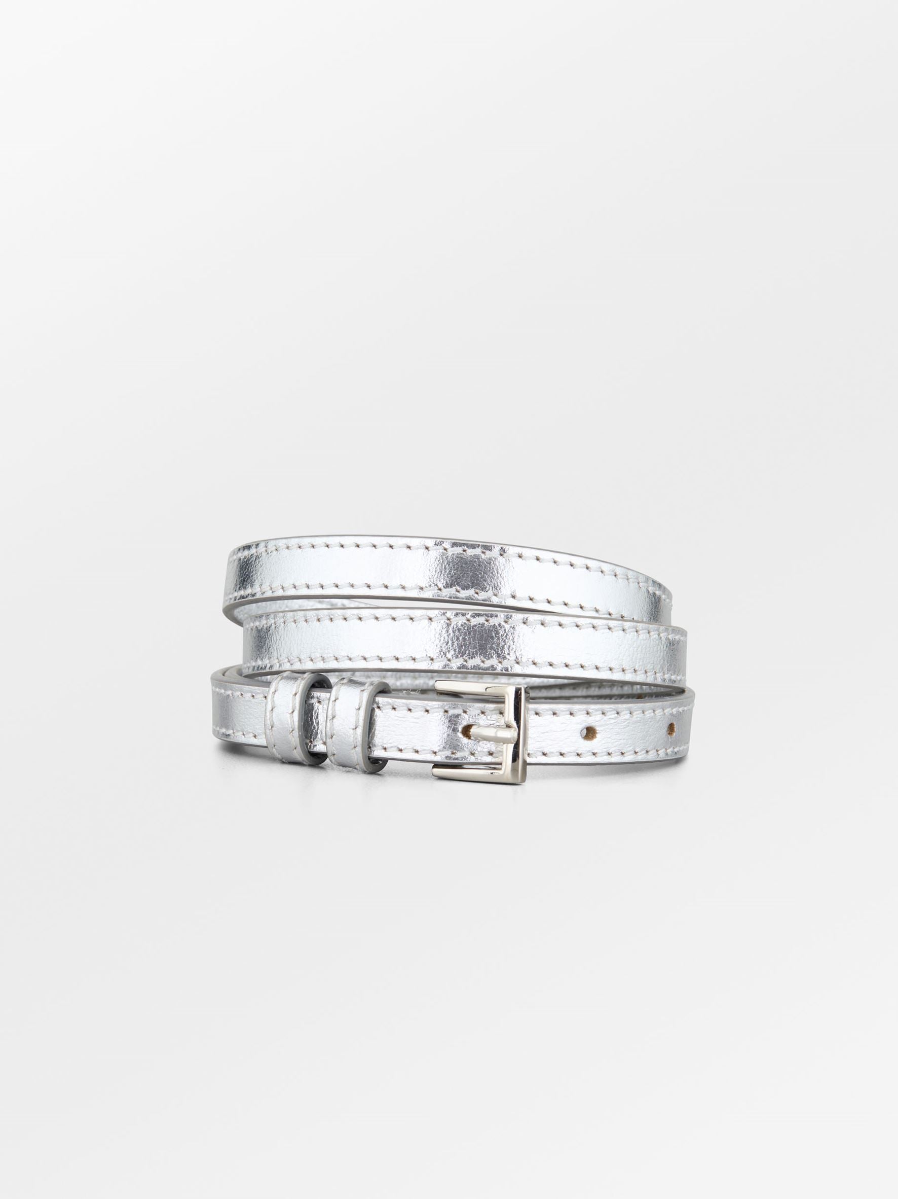 becks-ndergaard-glaze-aria-lederg-rtel-silber-m-l image 1