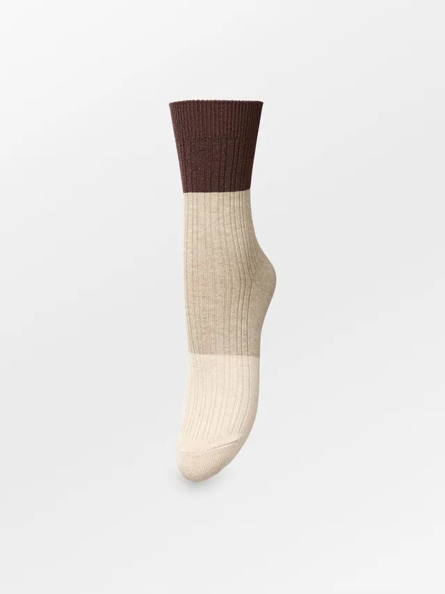 becks-ndergaard-colourblock-bam-socken-birch-white-bambus image 1