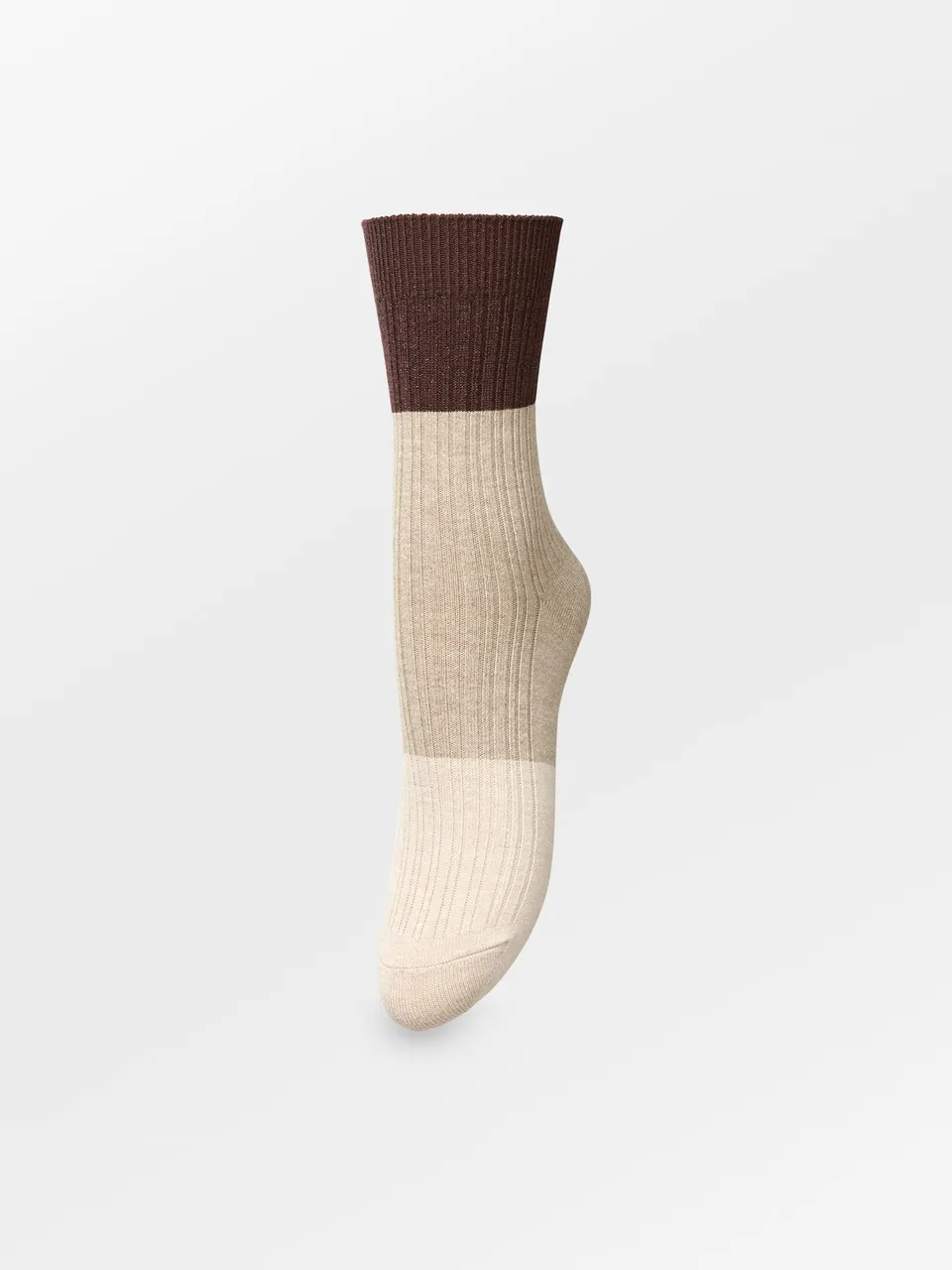 becks-ndergaard-colourblock-bam-socken-birch-white-bambus image 1