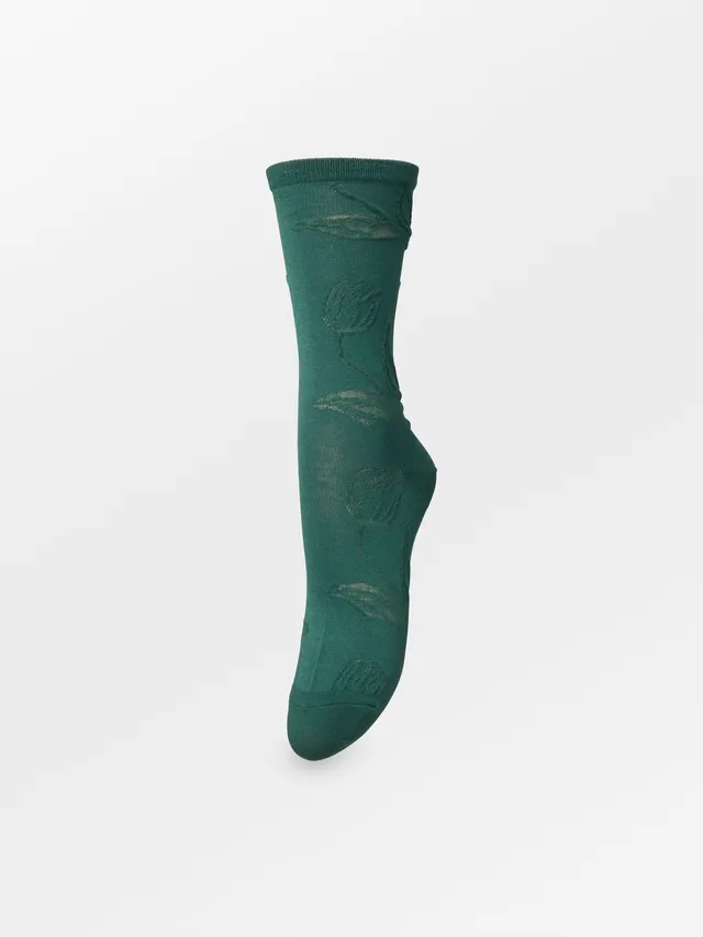 becks-ndergaard-stencia-cotta-socke-mediteal-green-baumwolle image 1