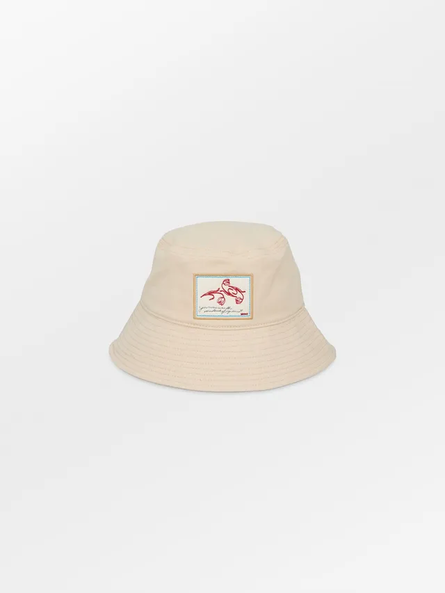 becks-ndergaard-canvas-bucket-hat-fischerhut-birch-white image 1