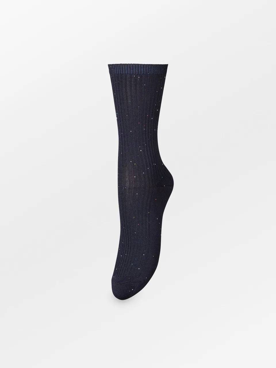 becks-ndergaard-telva-sequin-socken-navy-blue-bambus image 1