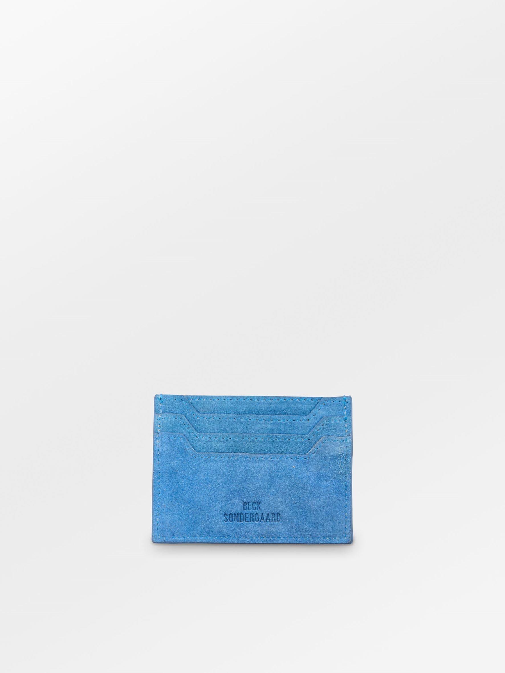 becks-ndergaard-suede-card-holder-kartenetui-azure-blue-leder image 1