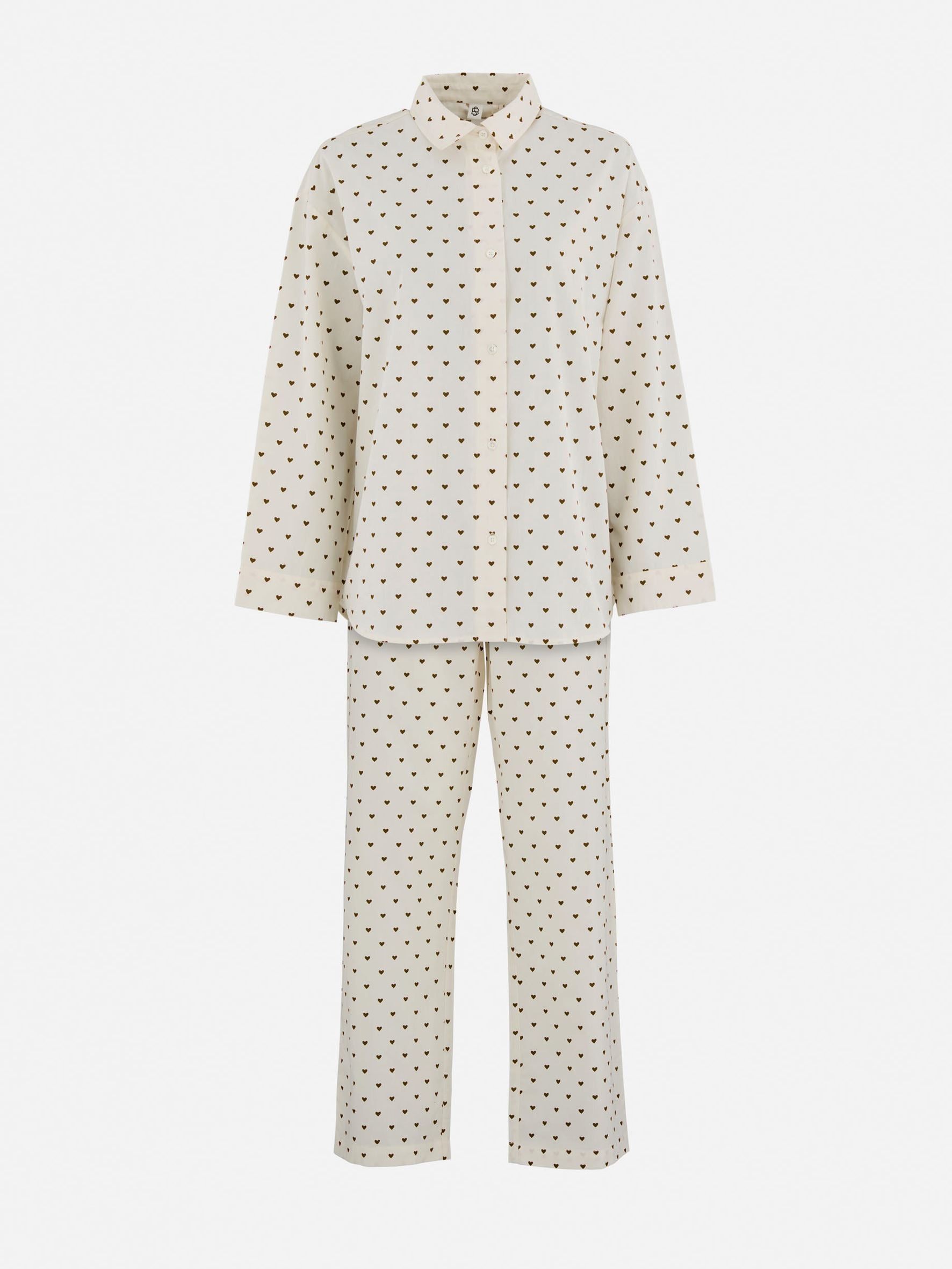 becks-ndergaard-hearts-pyjama-set-braun-m-herzprint image 1