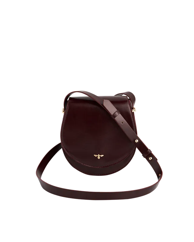 fable-england-cherry-red-saddle-bag-umh-ngetasche-lack image 1