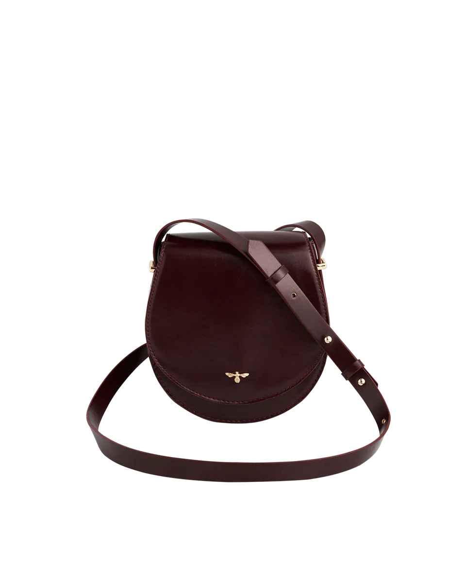 fable-england-cherry-red-saddle-bag-umh-ngetasche-lack image 1
