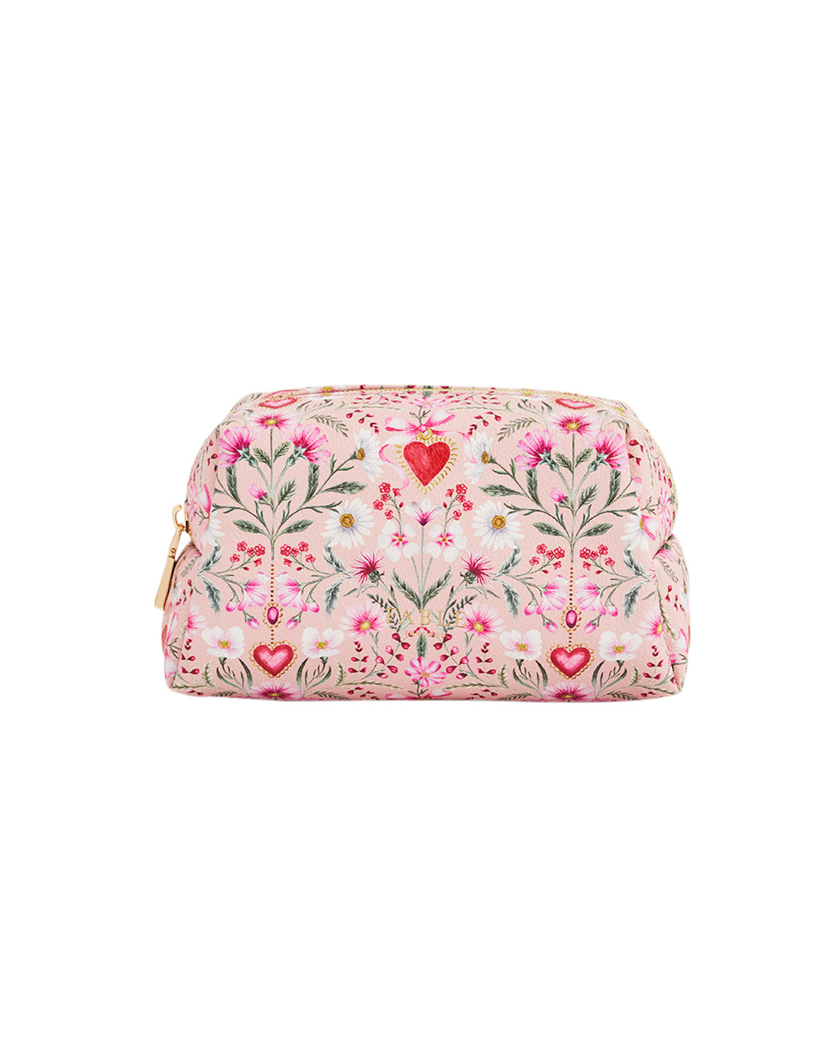 fable-england-penelope-kosmetiktasche-rosa-blumen-herz image 1