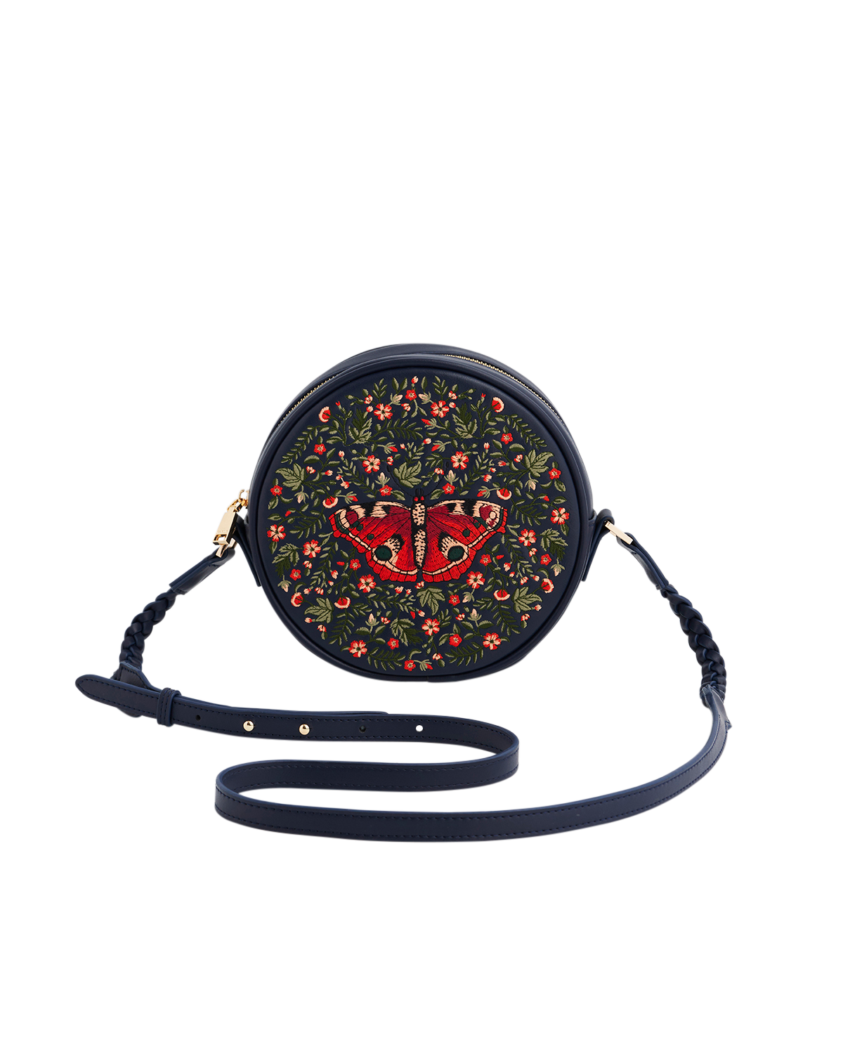 fable-england-chloe-butterfly-circle-bag-navy-umh-ngetasche image 1