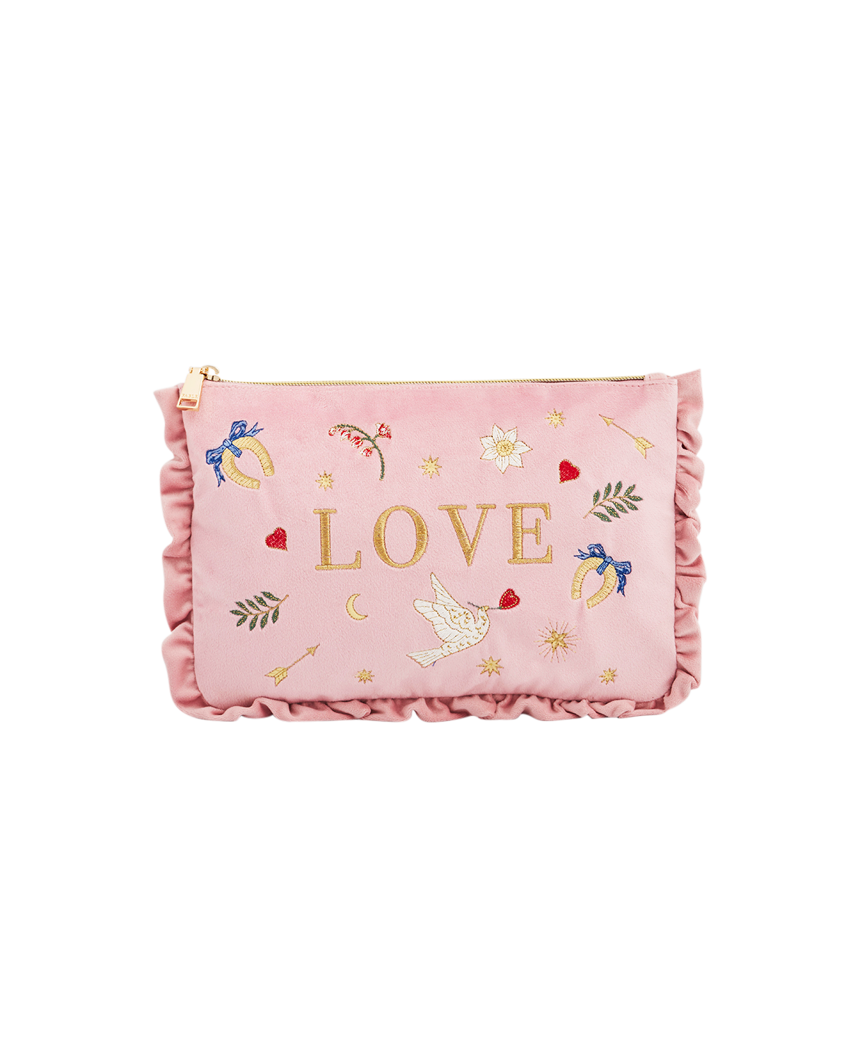 fable-england-pink-love-pouch-samt-rosa-stick image 1