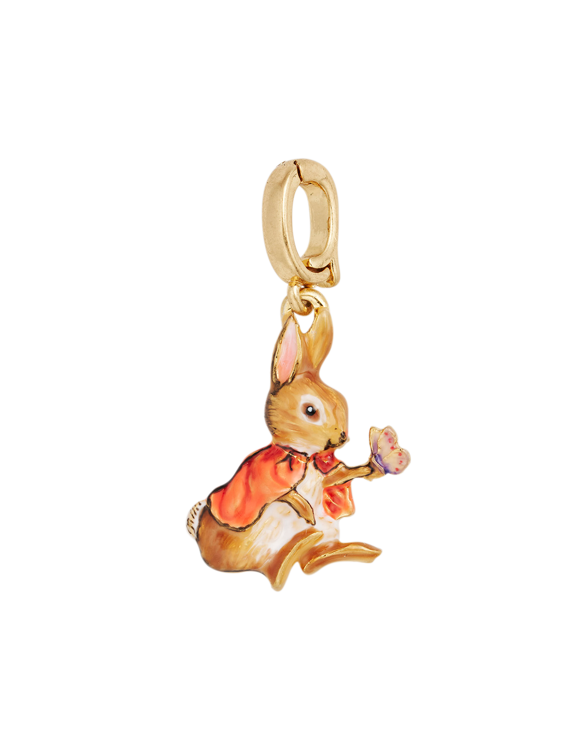 fable-england-peter-rabbit-flopsy-charm-gold-schmetterling image 1