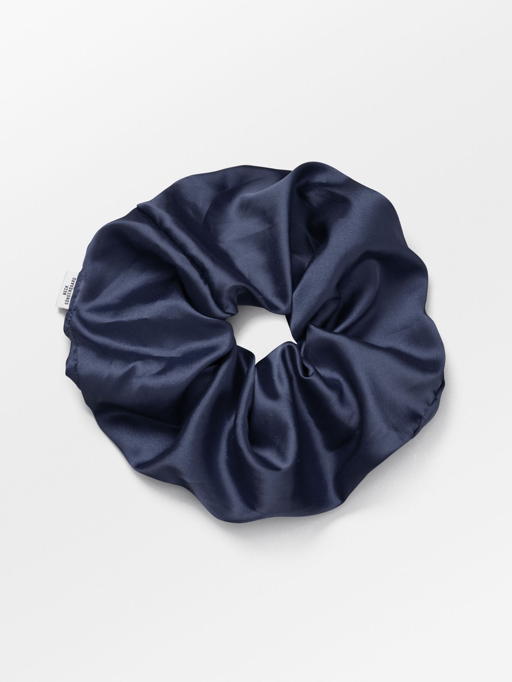 becks-ndergaard-luster-scrunchie-navy-blau-polyester image 1