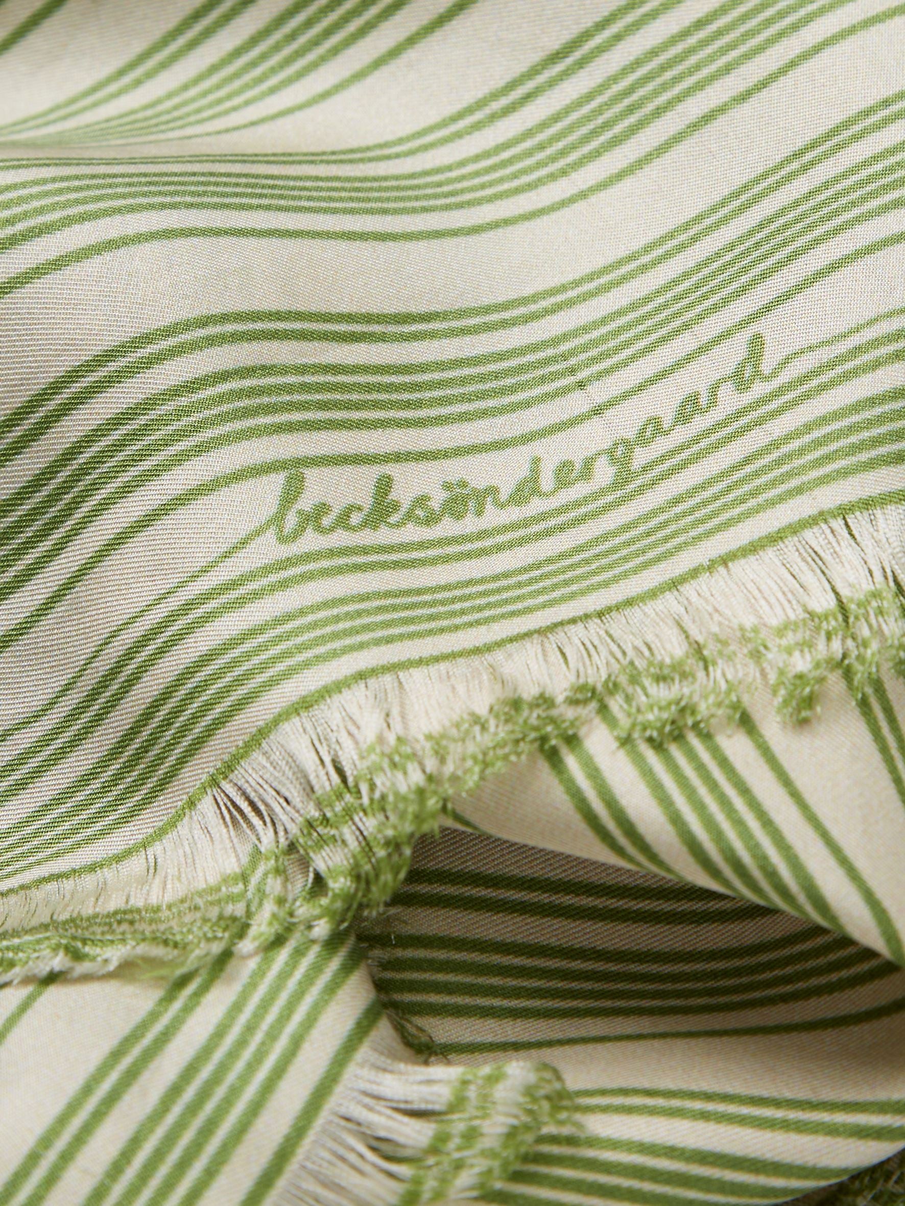 becks-ndergaard-sia-tuch-seide-gr-n-65x65-gemustert image 3