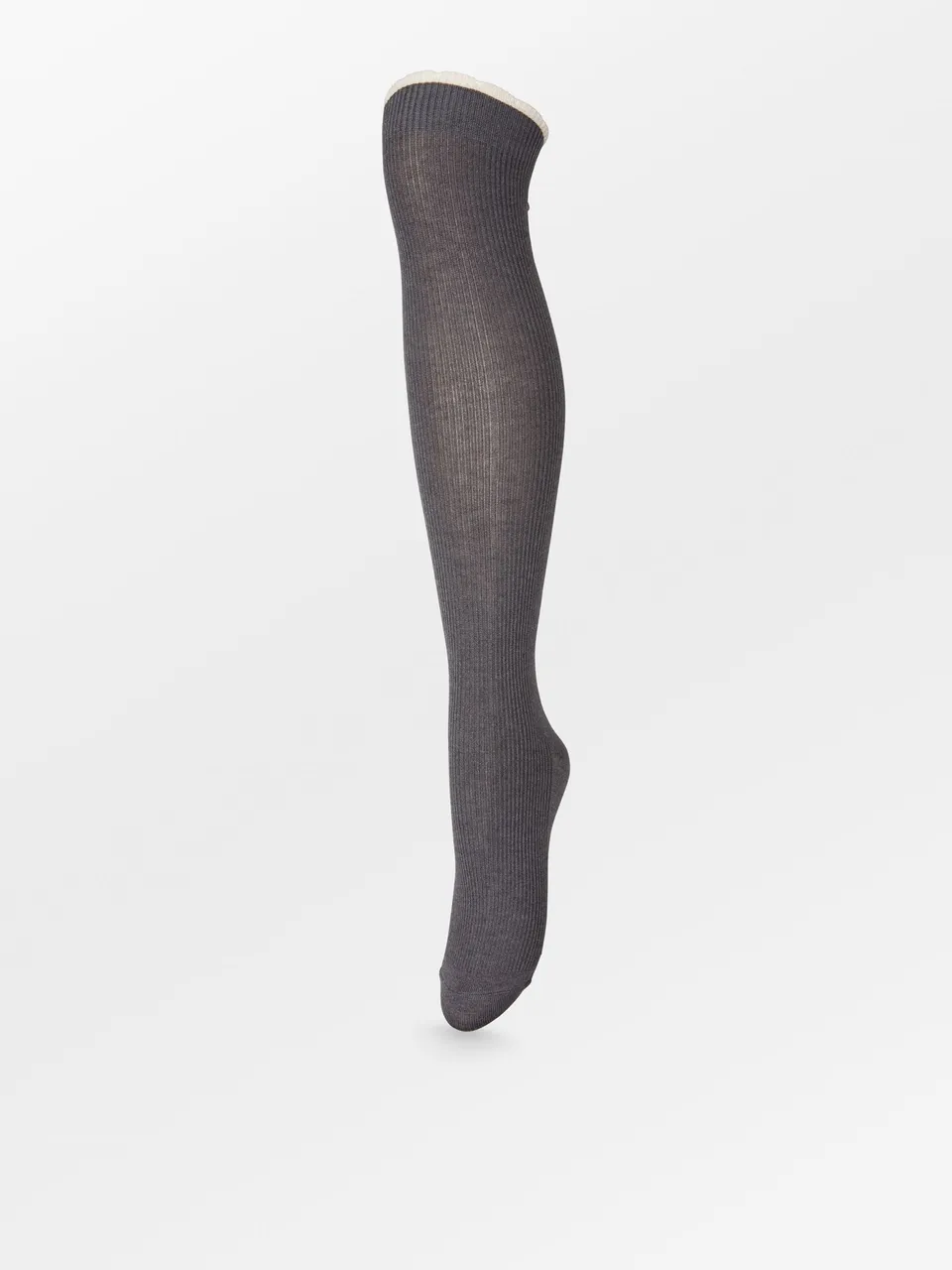 becks-ndergaard-talula-knee-sock-kniestr-mpfe-turbulence-gray image 1