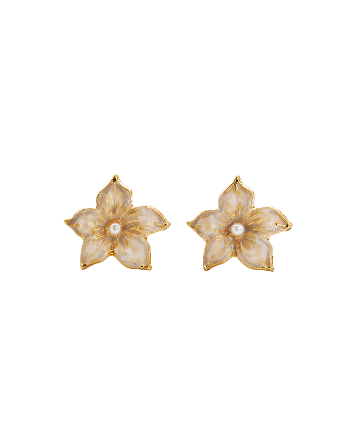 fable-england-jasmine-perle-ohrstecker-gold image 1