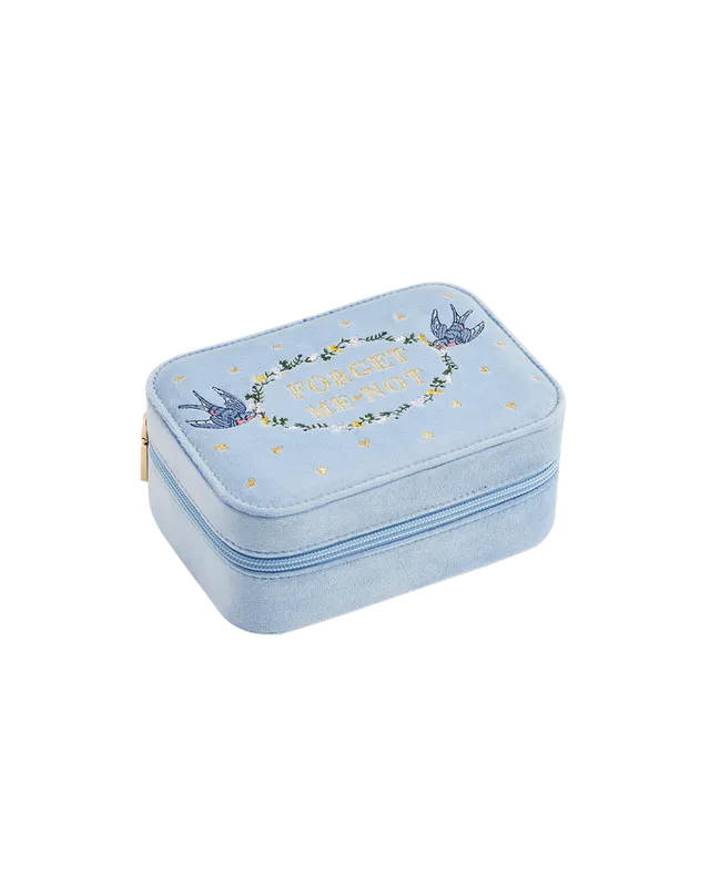 fable-england-forget-me-not-schmuckbox-gro-blau-samt image 1