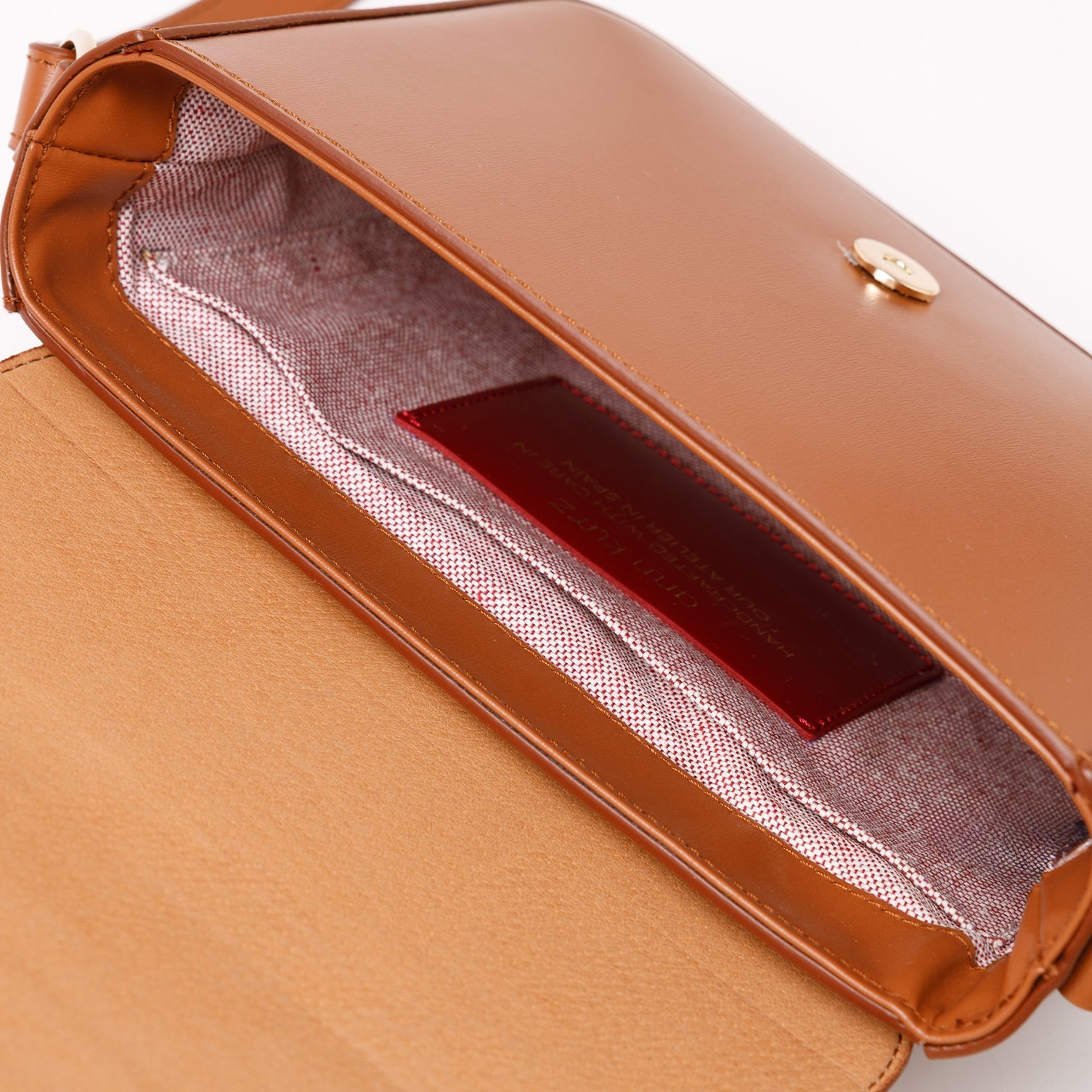 ann-kurz-satchel-umh-ngetasche-nappa-cuero-braun-leder image 4