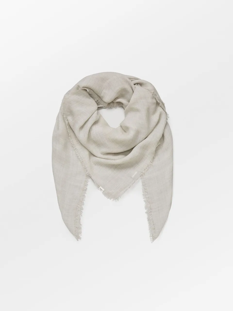 becks-ndergaard-mill-wool-schal-140x140-light-grey-wolle image 1