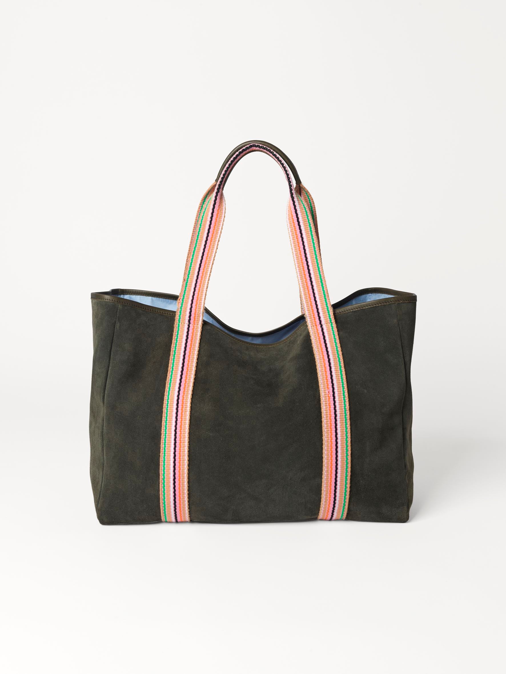 becks-ndergaard-agnese-tasche-wildleder-chive-green image 1