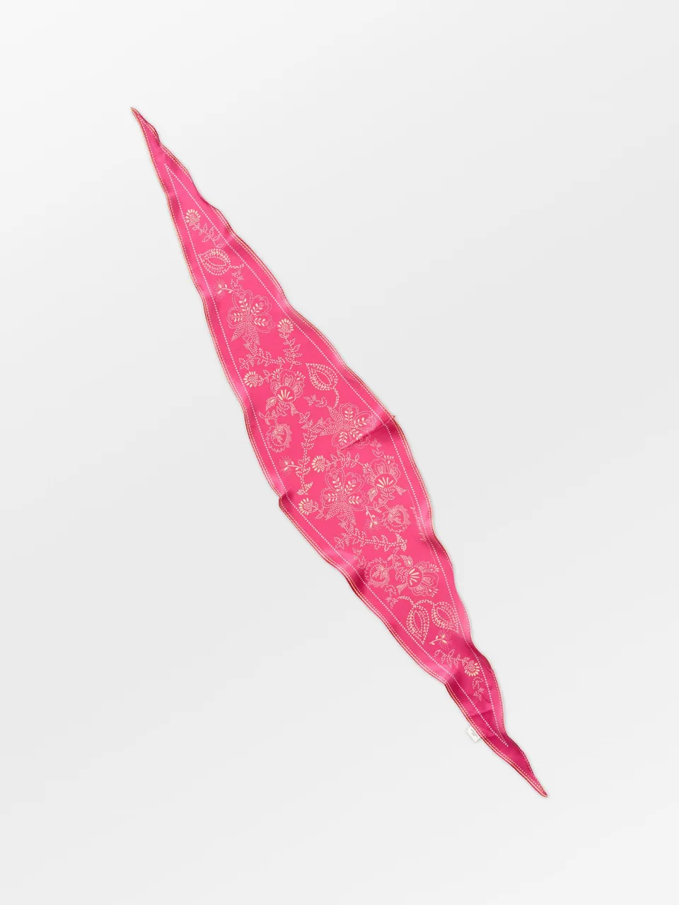 becks-ndergaard-dotted-flora-diamond-schal-seide-pink image 1