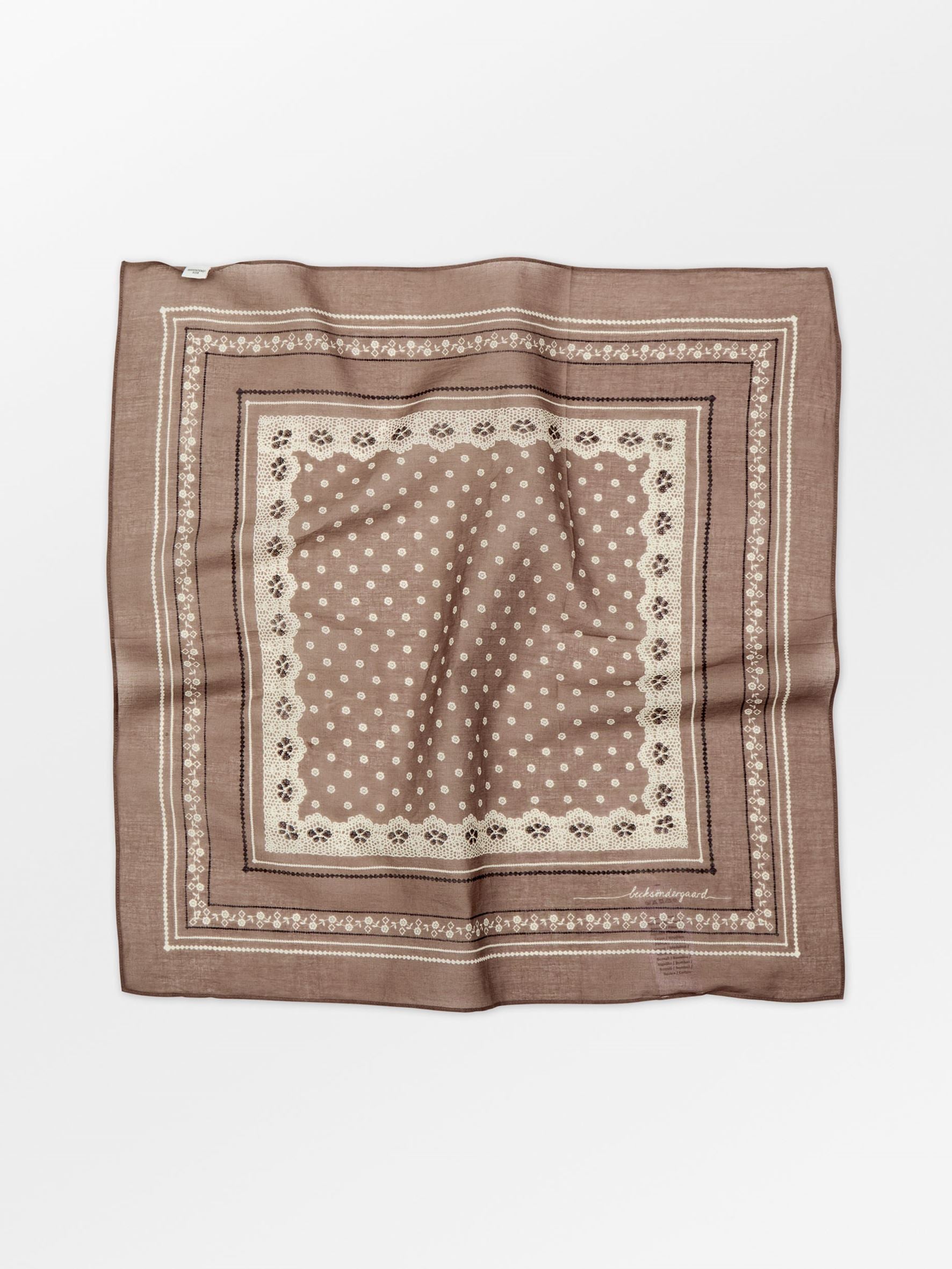 becks-ndergaard-lacia-cotta-schal-baumwolle-gr-n-55x55 image 1