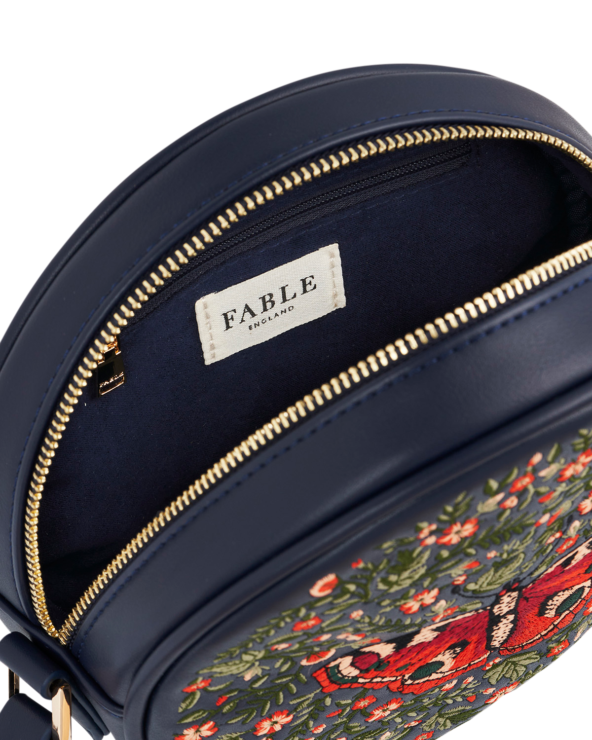 fable-england-chloe-butterfly-circle-bag-navy-umh-ngetasche image 6