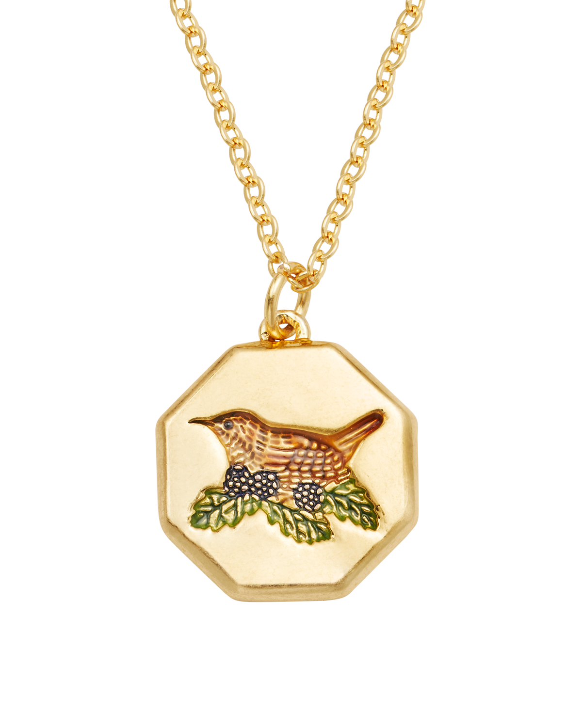 fable-england-wren-blackberry-halskette-gold-anh-nger image 1