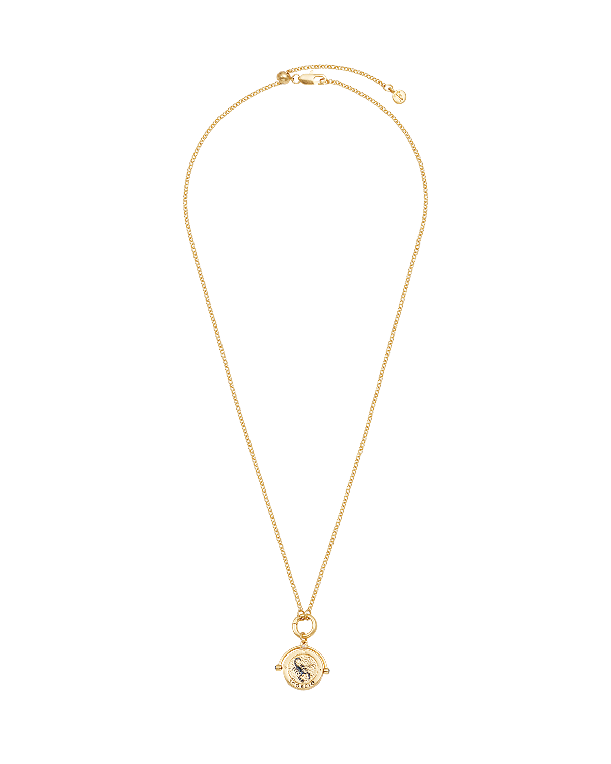 fable-england-scorpio-spinner-halskette-gold-sternzeichen image 6