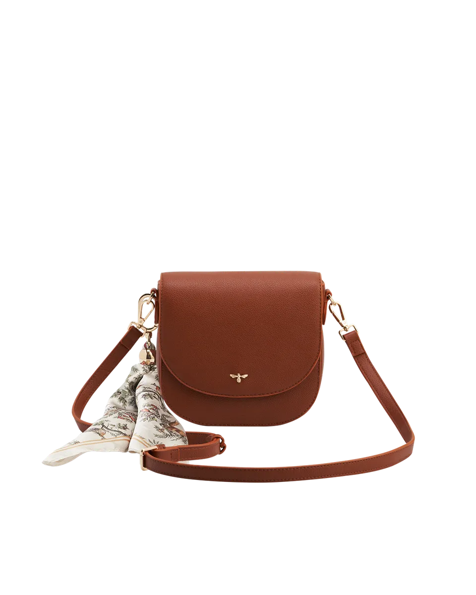 fable-england-beth-saddle-crossbody-tasche-tan-kunstleder image 1