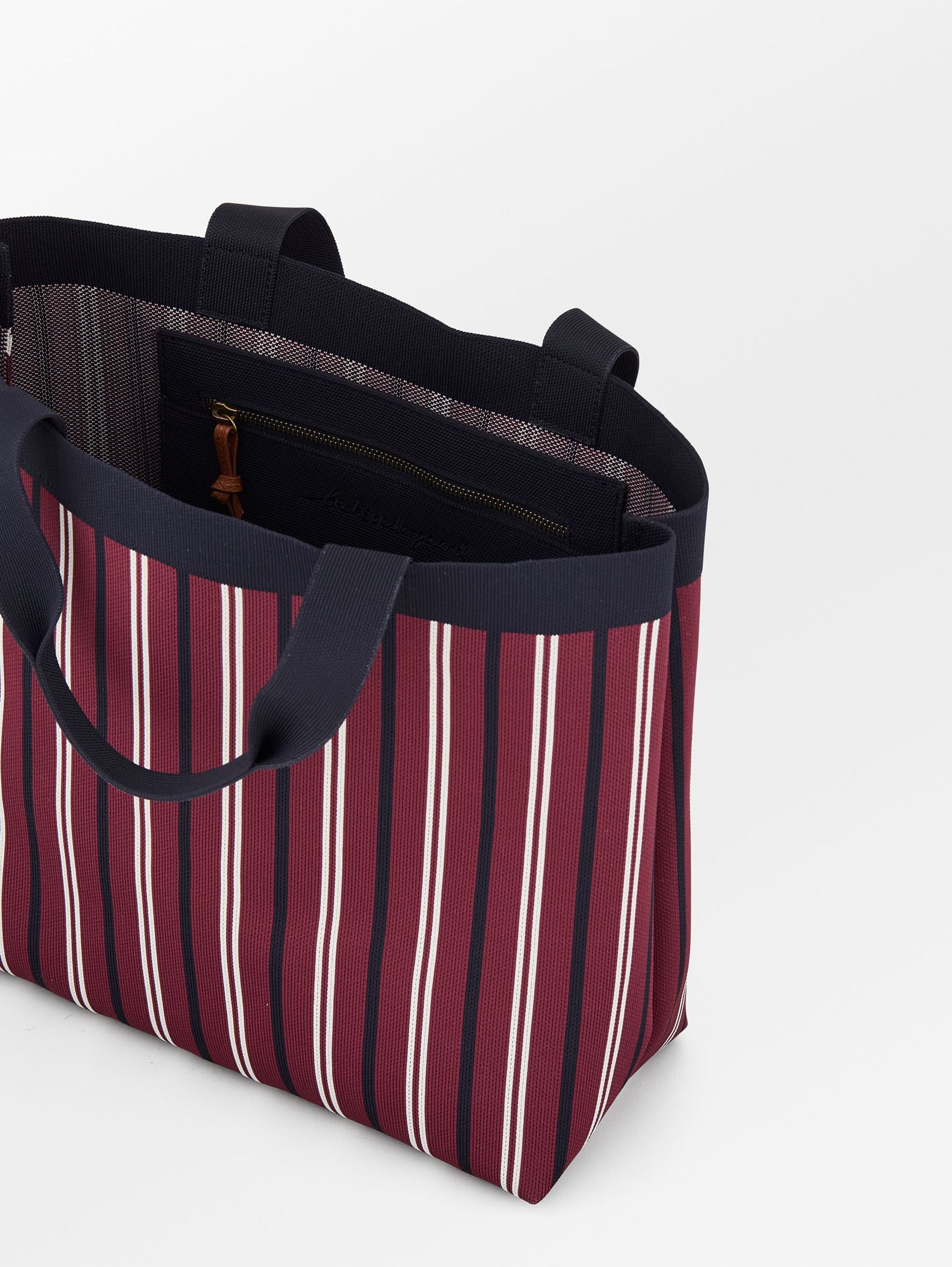 becks-ndergaard-interlock-lillian-bag-shopper-burgundy image 2