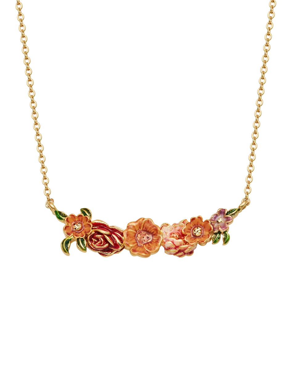 fable-england-eve-floral-choker-halskette-gold-rosenanh-nger image 1