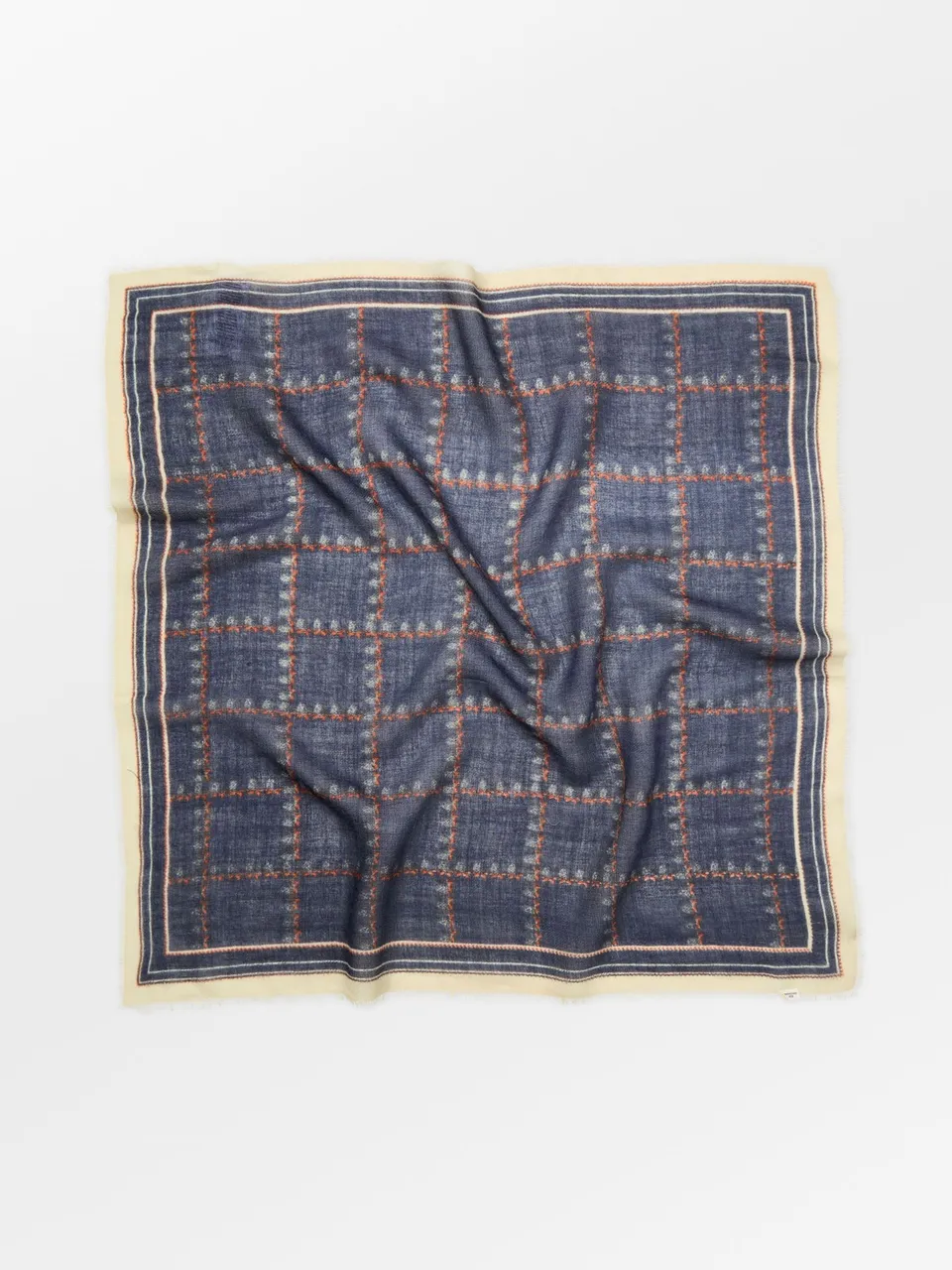becks-ndergaard-brombeere-wica-schal-kariert-blau-nights image 1