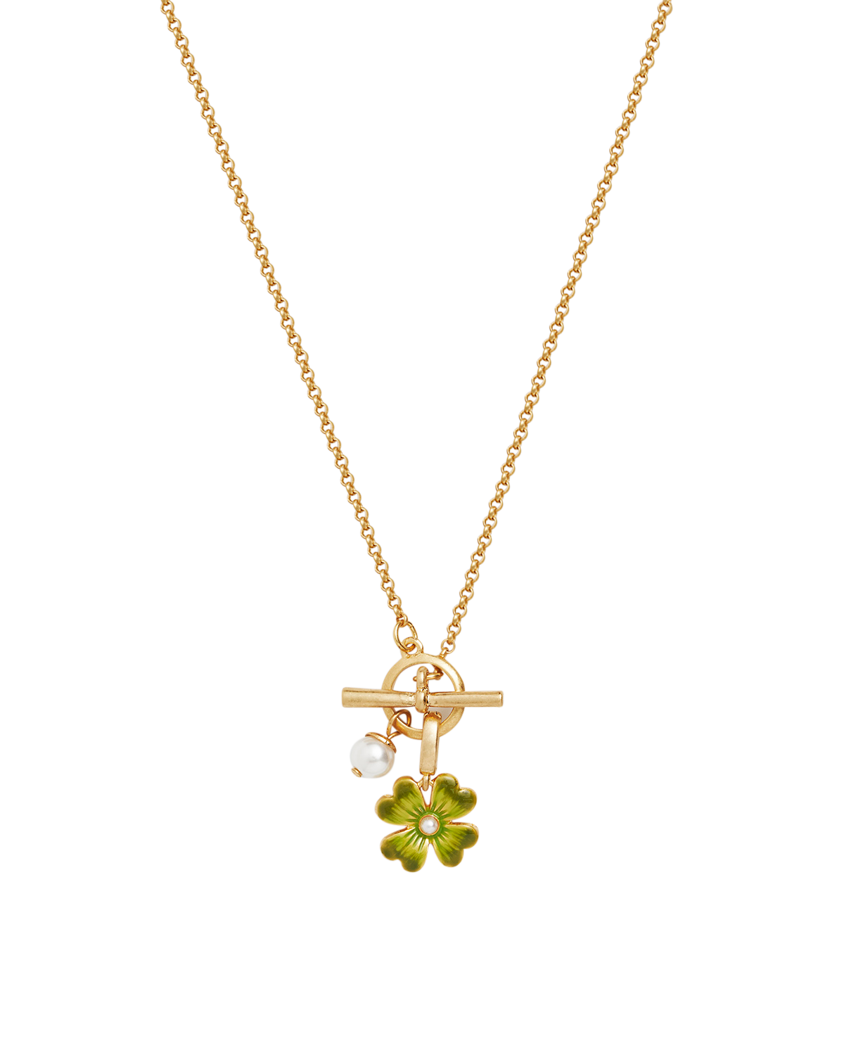 fable-england-lucky-clover-halskette-gold-perle-toggle image 4