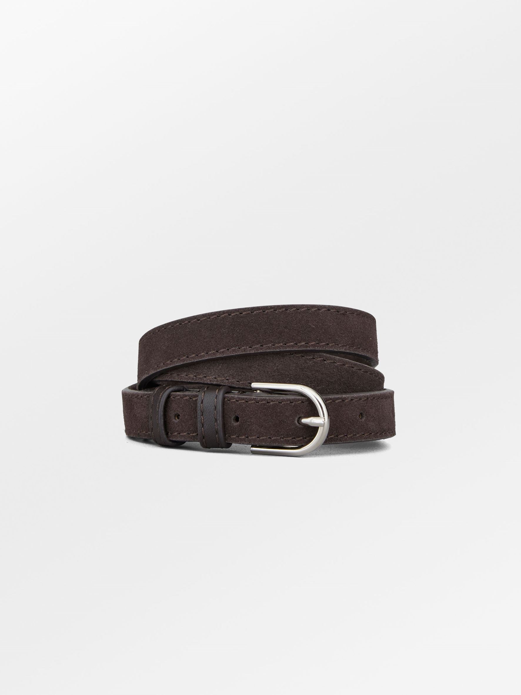 becks-ndergaard-suede-zoe-g-rtel-braun-xs-s-85cm-leder image 1