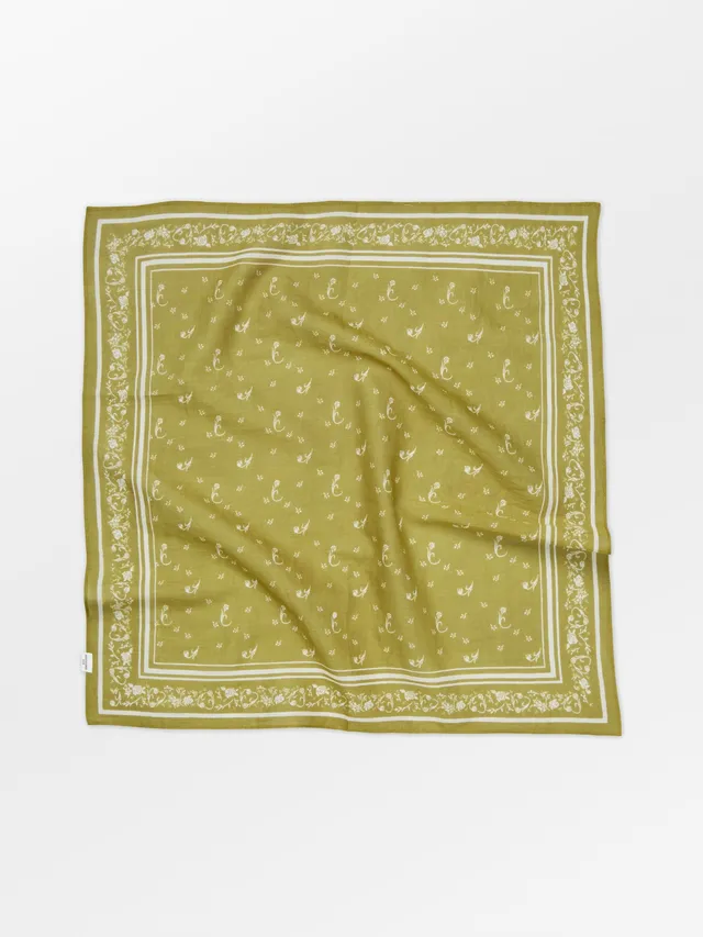 becks-ndergaard-tulipa-cotta-scarf-tuch-khaki-green-baumwolle image 1