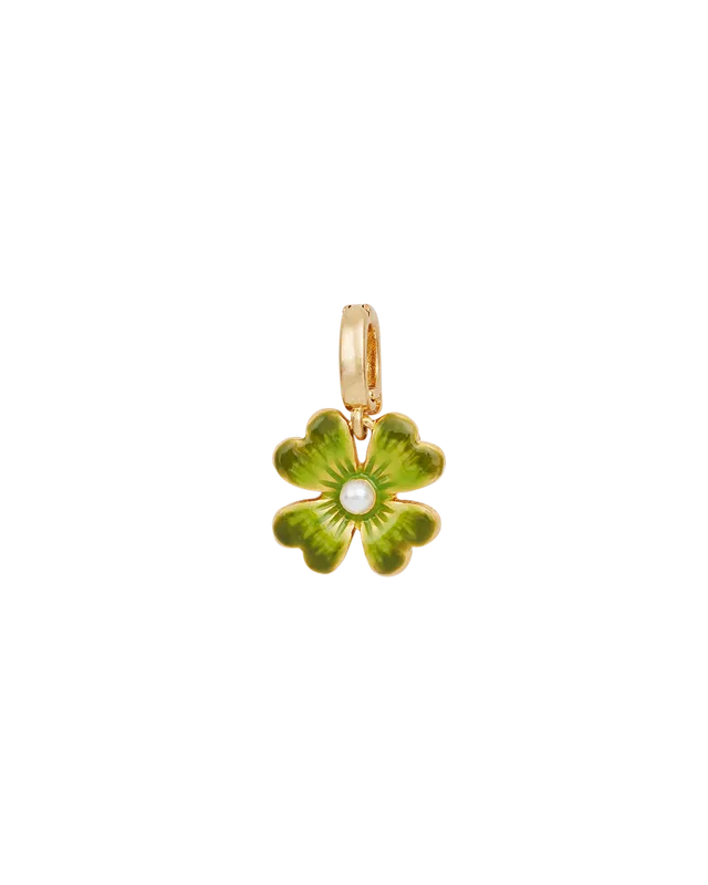 fable-england-lucky-clover-charm-gold-kleeblatt-perle image 1