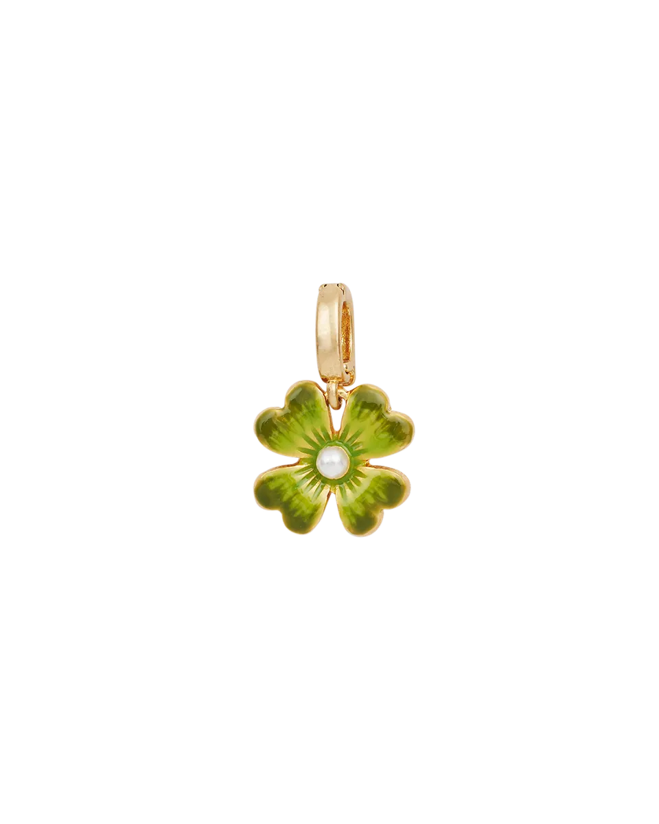 fable-england-lucky-clover-charm-gold-kleeblatt-perle image 1