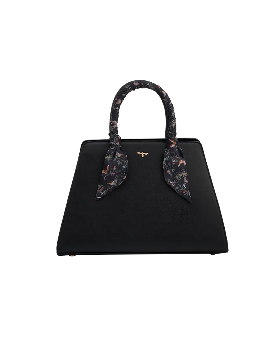fable-england-grace-structured-tote-tasche-schwarz image 1