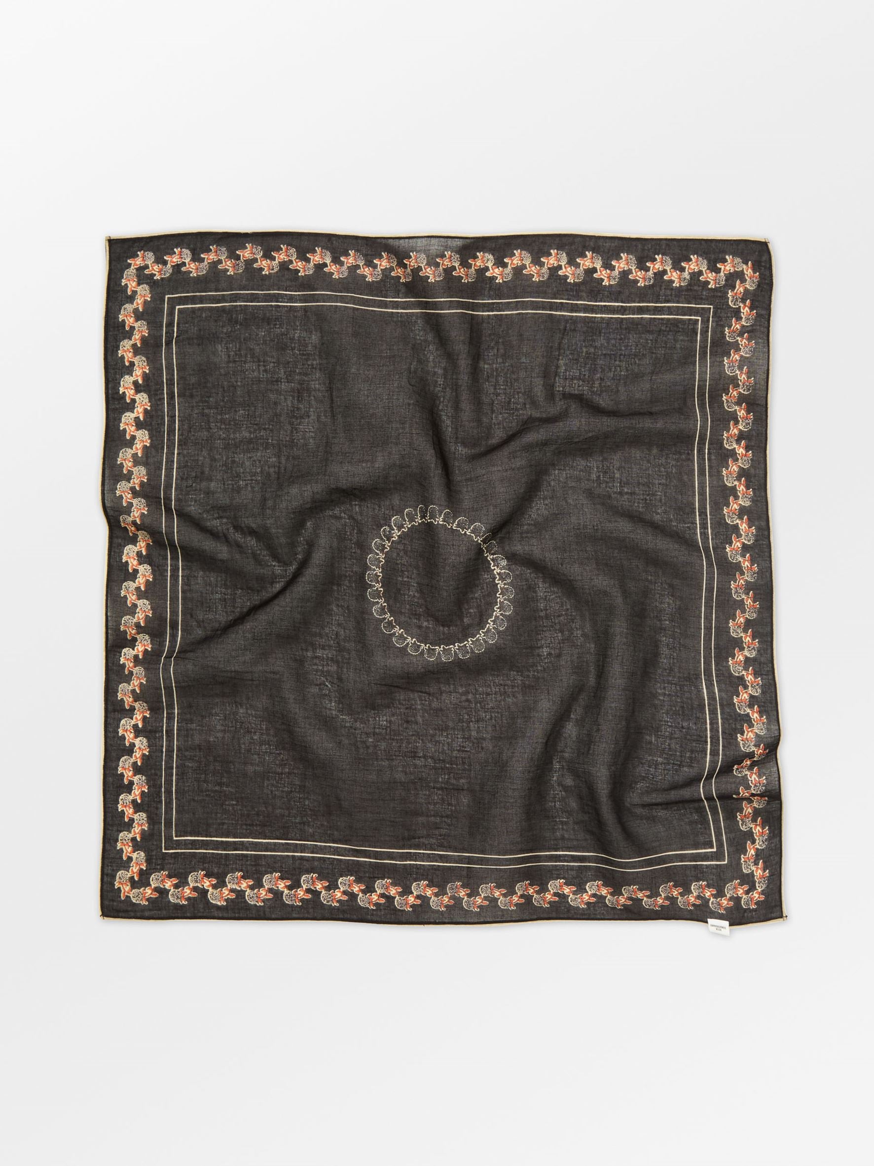 becks-ndergaard-brombeere-cotta-tuch-baumwolle-schwarz-55x55 image 1
